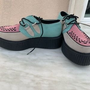 TUK Creeper shoes multi color unisex creeper shoes